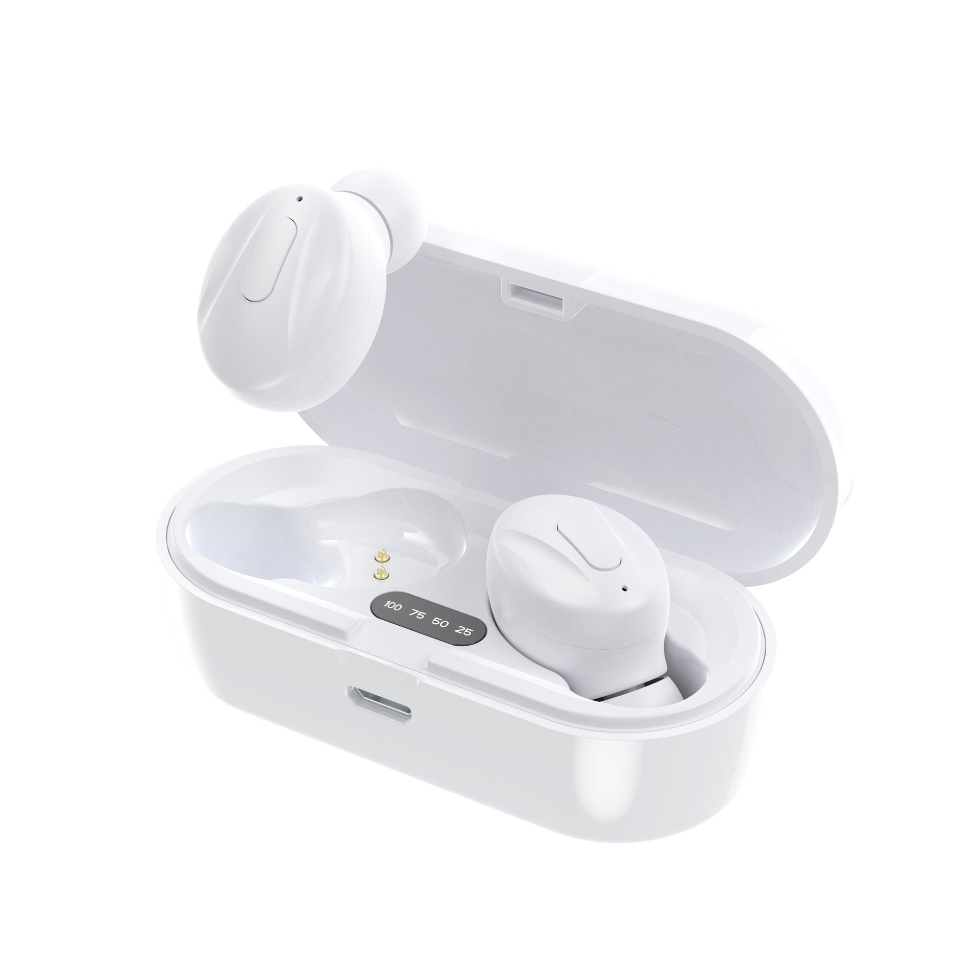 Auricolare con display digitale a LED, auricolare Bluetooth in-ear, auricolare wireless