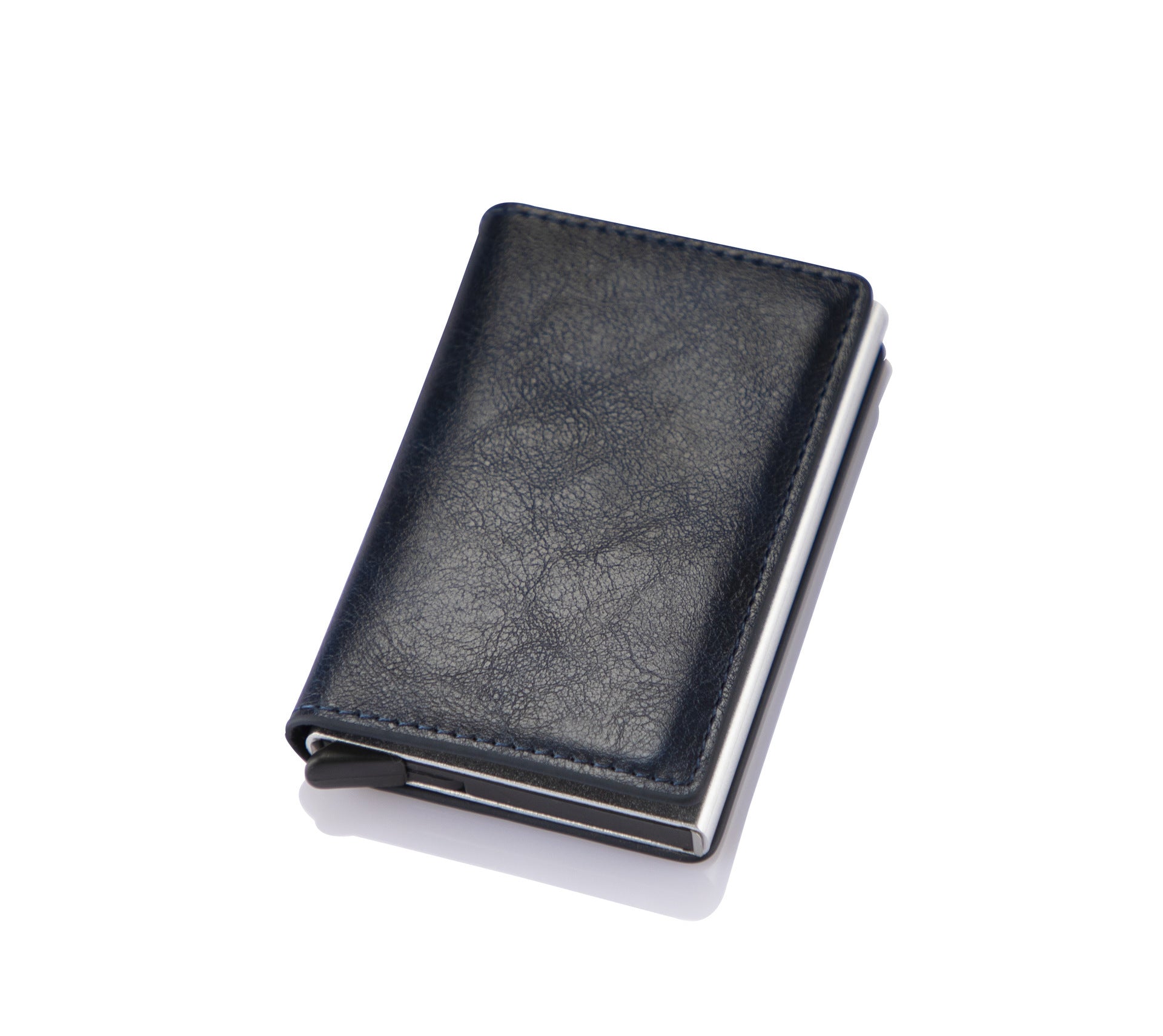 Rfid Anti-theft Brush Aluminum Alloy Man Brake Card Case