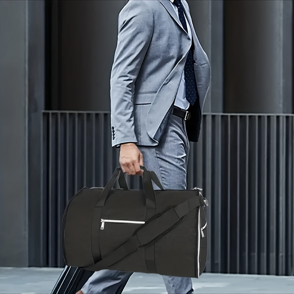 Borsa da viaggio in poliestere di grande capacità, valigia da viaggio, borsa da palestra e fitness, lavabile a mano o a secco, versatile contenitore per vestiti, scarpe, accessori per gioielli