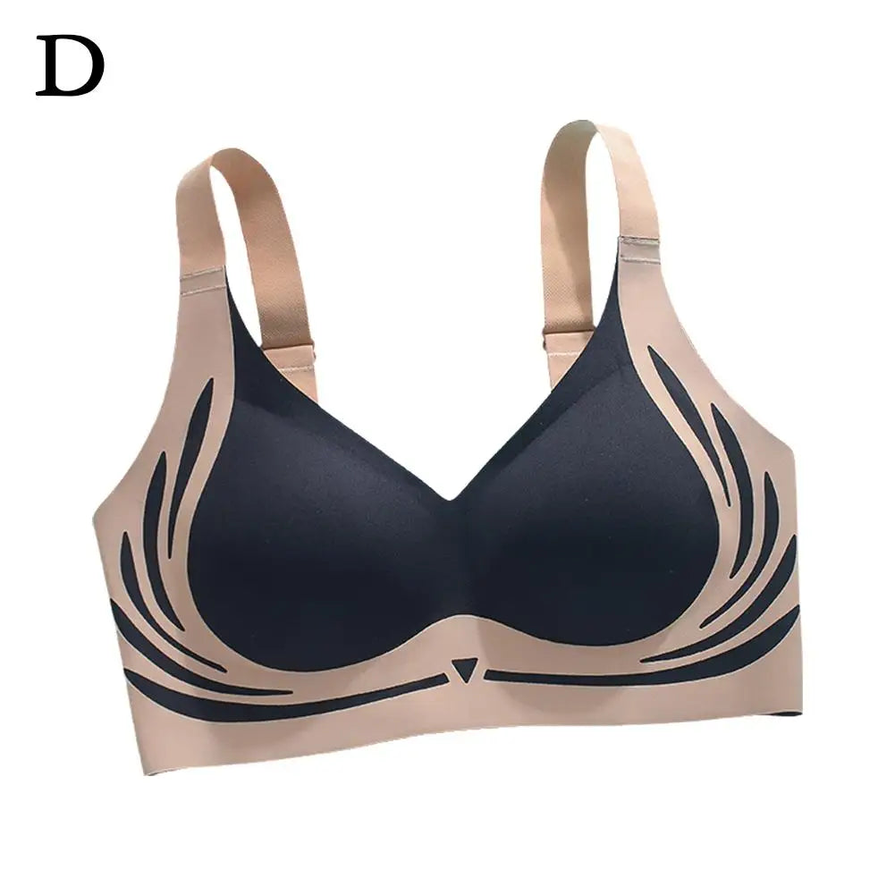 Reggiseno da donna con piccoli seni, morbido supporto, regolabile, senza acciaio, biancheria intima sexy, anti-cedimento, reggiseno senza cuciture, sollevabile