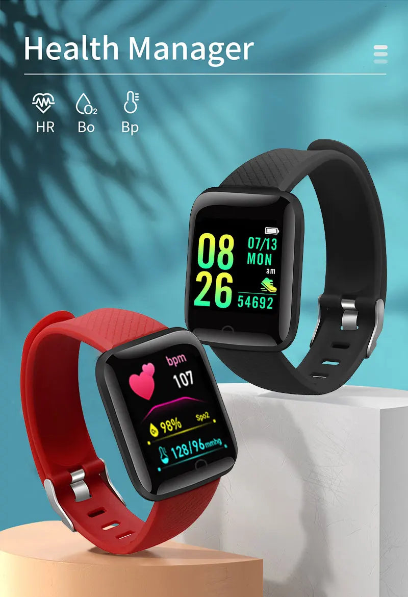 Smartwatch per bambini Smartwatch per bambini per ragazze Ragazzi Orologio intelligente Studenti Fitness Tracker impermeabile Smartwatch digitale