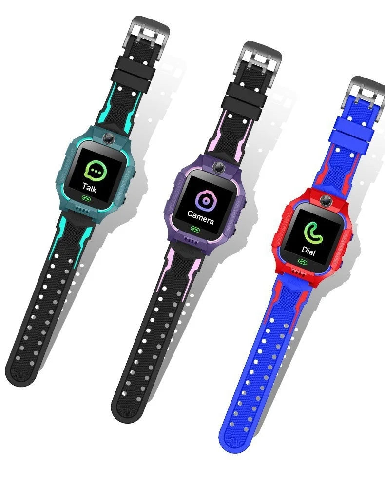 Smart Watch Studente Bambini Gps HD Chiama Messaggio vocale Smartwatch impermeabile per bambini Controllo remoto Foto Orologio maschile e femminile