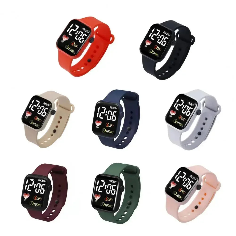 Nuovi orologi sportivi a LED Smart Watch per uomo Donna Orologi da polso digitali Casual Silicone Montre Femme Relojs Para Mujer Чисы Женски