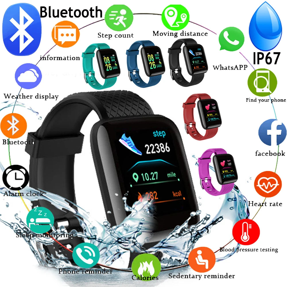 Smart Watch per bambini Impermeabile Fitness Sport LED Orologi elettronici digitali per bambini Ragazzi Ragazze Studenti Smartwatch relojes