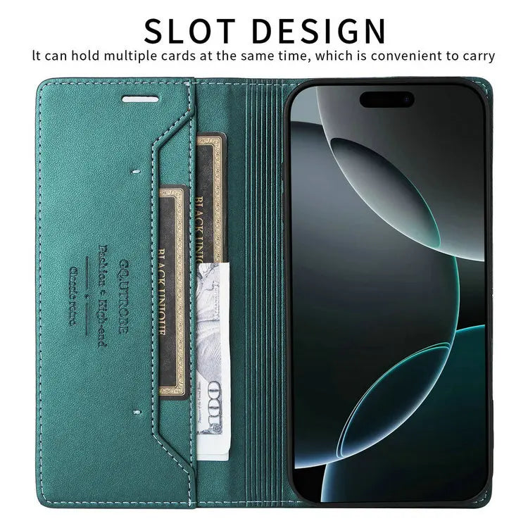 Reno12 Pro Reno 12 FS 12F 4G 5G Custodia di lusso RFID Portafoglio in pelle Fonda per OPPO Reno 12 Pro Custodia Reno12 FS 12FS Magnete Flip Cover