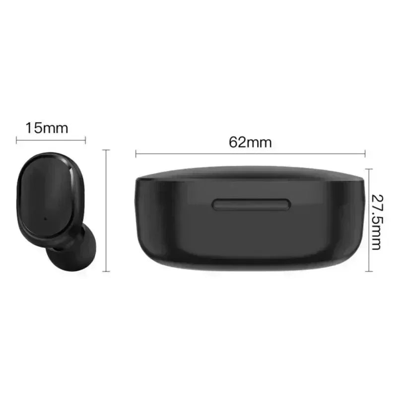 Auricolari Bluetooth TWS E6S Fone auricolare Bluetooth wireless auricolare con cancellazione del rumore con microfono cuffie per Xiaomi Redmi