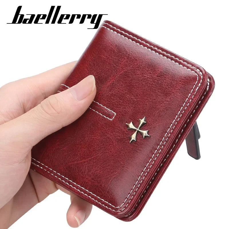 2024 Fashion Slim Women Wallets Mini Card Holder PU Leather Short Desigh High Quality Female Purse Coin Holder Women Wallets