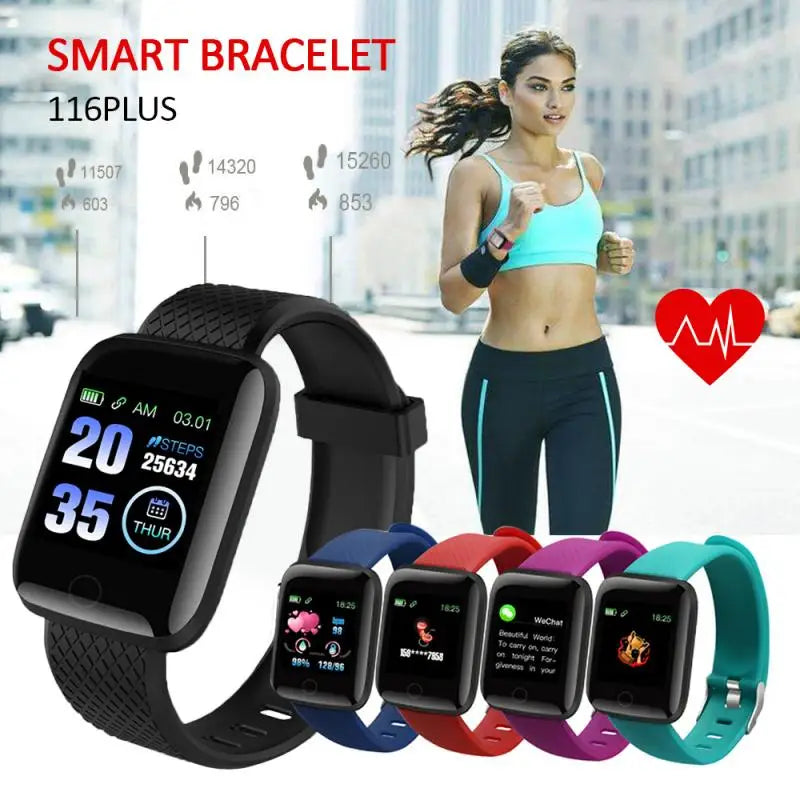 2022 116 PLUS Smart Watch uomo donna cardiofrequenzimetro fitness tracker orologio da polso chiamata Bluetooth Smartwatch sportivo impermeabile