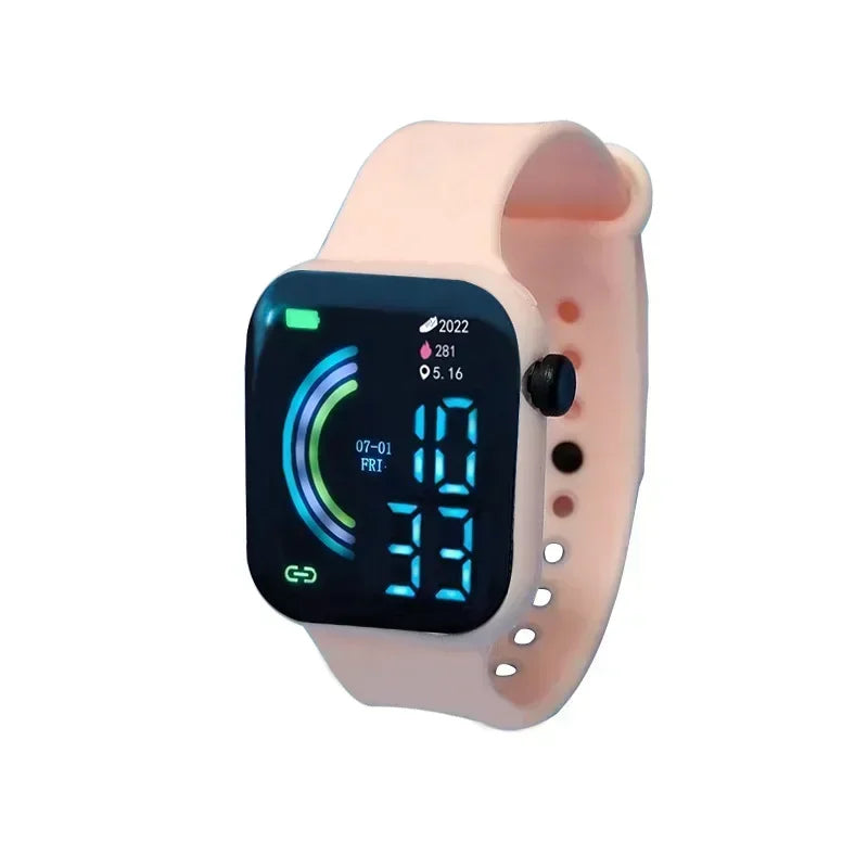 Orologio intelligente usa e getta per uomo Donna Orologi sportivi Chiama impermeabile collegato al telefono cellulare Orologi digitali fitness non ricaricabili