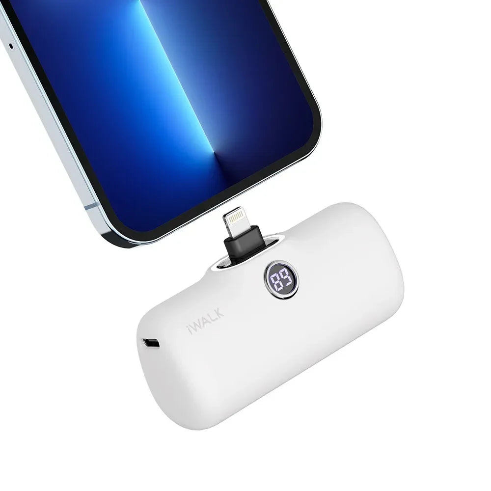 Caricabatterie portatile iWALK per iPhone Tutti i modelli: Mini 20W 4800mAh Power Bank wireless Batteria da viaggio a ricarica rapida Power Bank