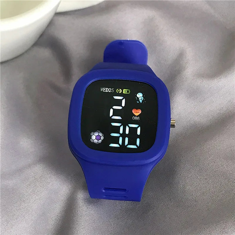 Orologio elettronico per lo sport all'aria Nuovo orologio digitale a led Cinturino in silicone Orologi da polso per studenti non intelligenti per donne e uomini all'ingrosso