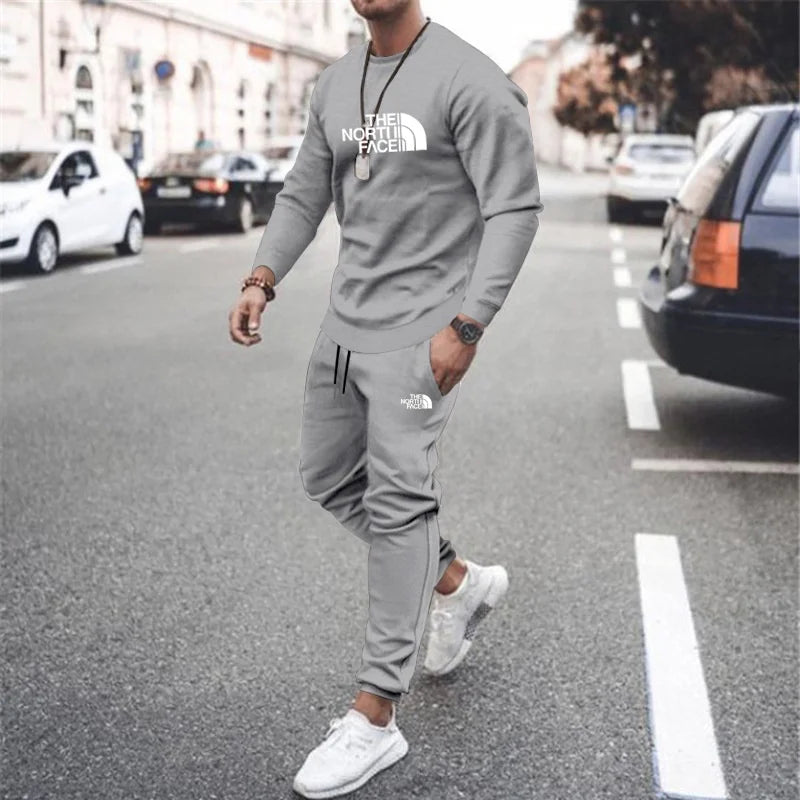 Men's hooded sportswear, sweater set and warm jacket, spring, autumn, winter, brand, 2024 men's jogging suit