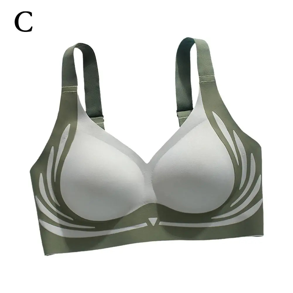 Reggiseno da donna con piccoli seni, morbido supporto, regolabile, senza acciaio, biancheria intima sexy, anti-cedimento, reggiseno senza cuciture, sollevabile