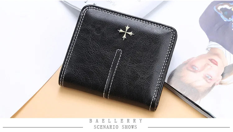 2024 Fashion Slim Women Wallets Mini Card Holder PU Leather Short Desigh High Quality Female Purse Coin Holder Women Wallets