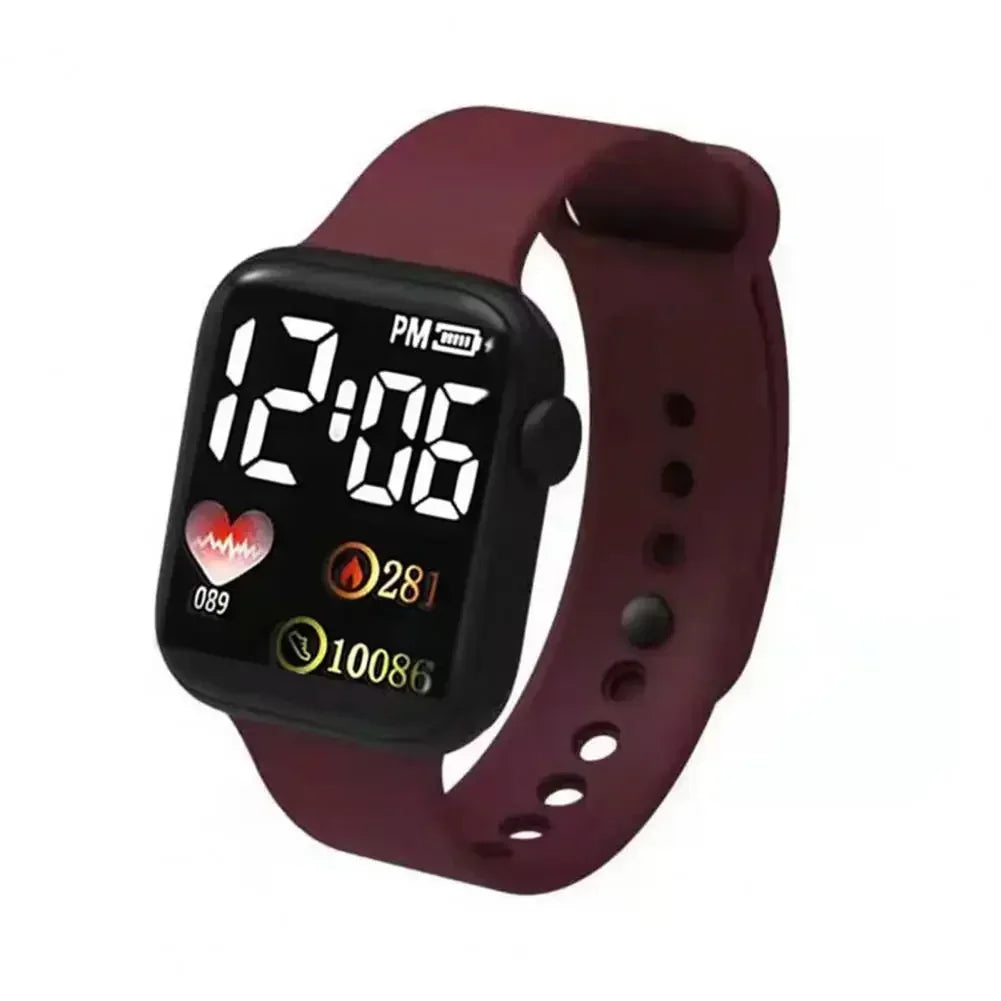 Nuovi orologi sportivi a LED Smart Watch per uomo Donna Orologi da polso digitali Casual Silicone Montre Femme Relojs Para Mujer Чисы Женски